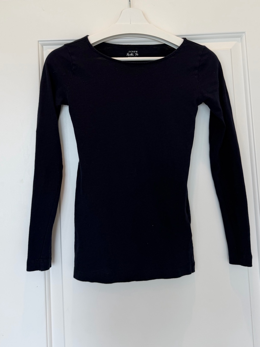 J. Crew Women’s Long Sleeve Navy Painter Tee - XXS